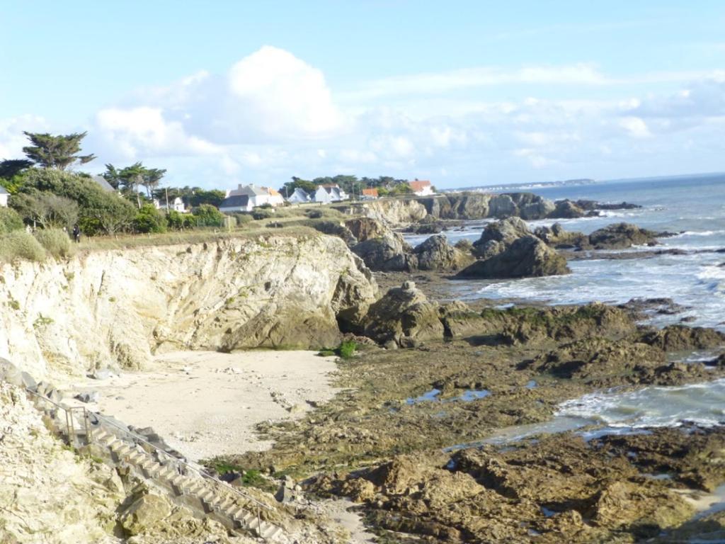 Maison Proche Plage Terrain De Tennis Le Pouliguen Kültér fotó